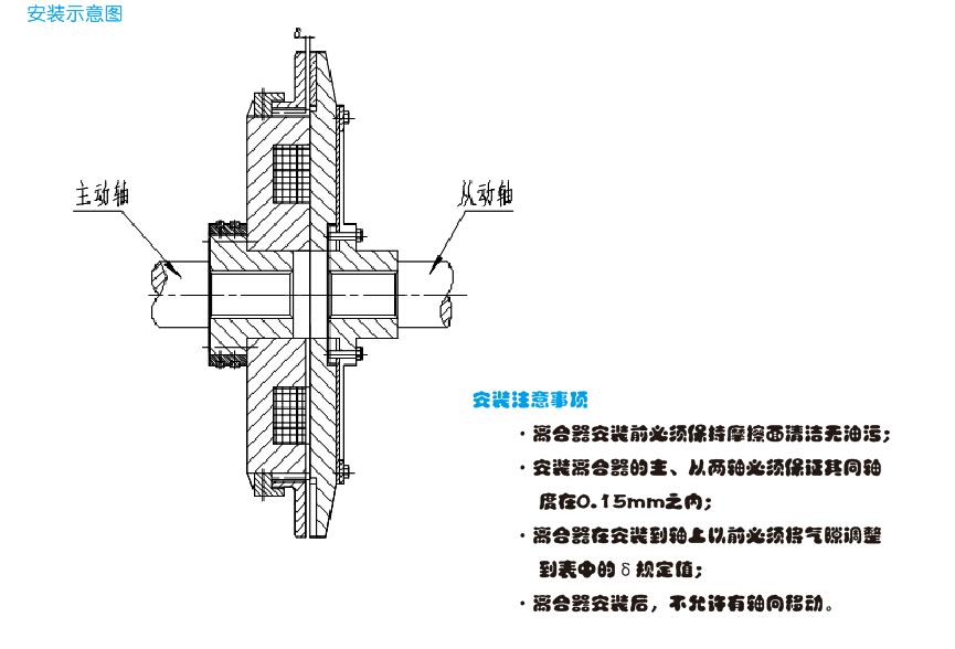 DLD1大扭矩單片電磁離合器